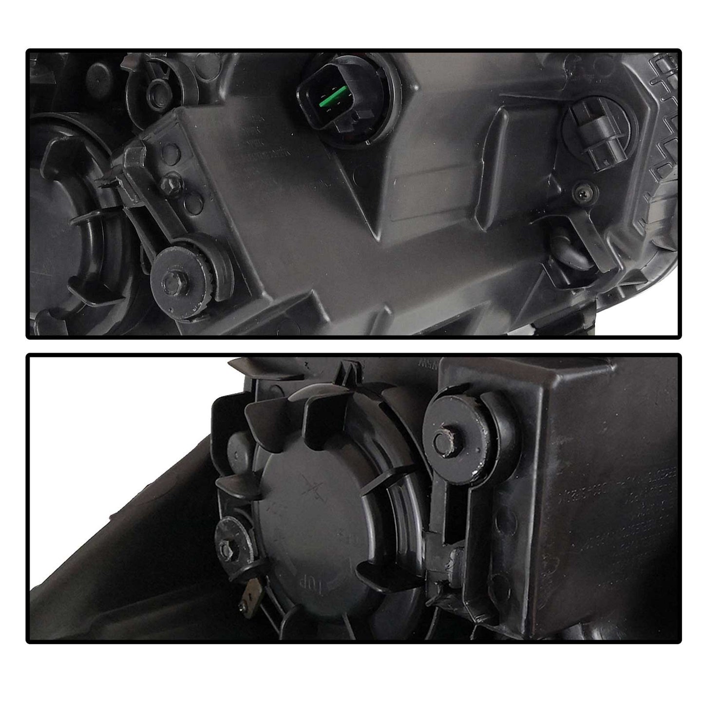 Faro Delantero (Especificación Americana). Hyundai Accent 2012-2014