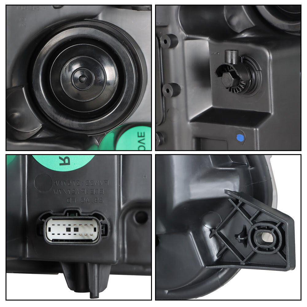 Faro Delantero (Carcasa Cromada). Ford Explorer 2016-2019