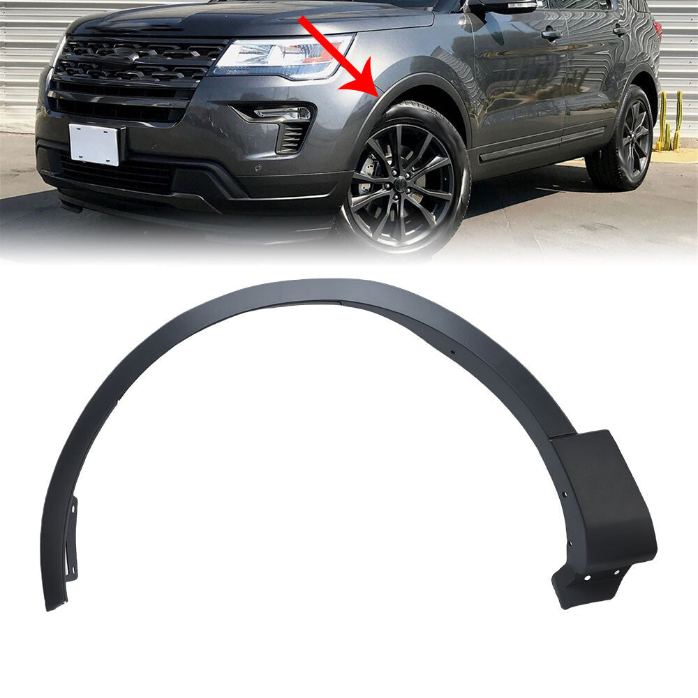 Moldura Guardafango Delantero. Ford Explorer 2016-2019