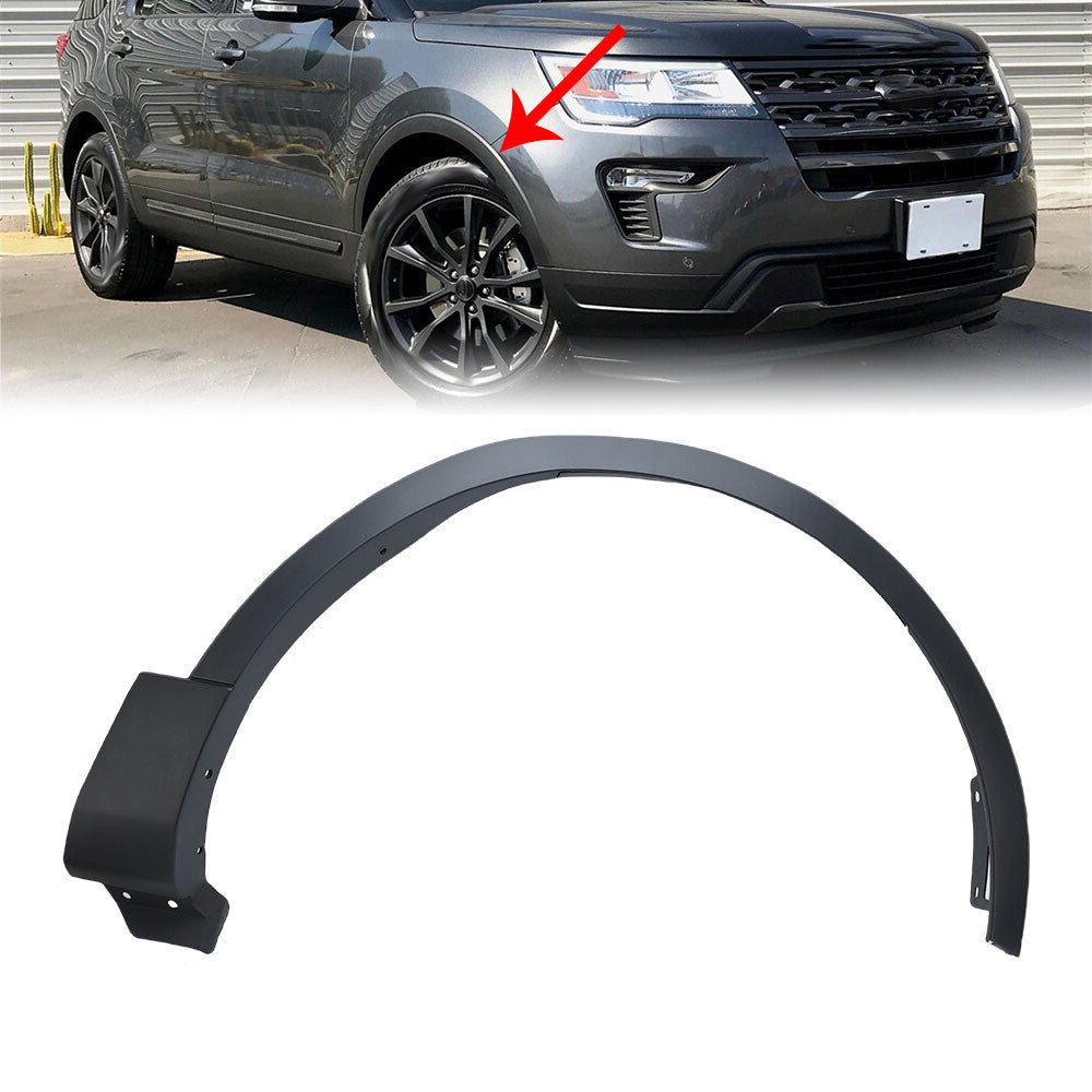 Moldura Guardafango Delantero. Ford Explorer 2016-2019