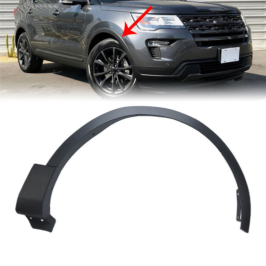 Moldura Guardafango Delantero. Ford Explorer 2016-2019
