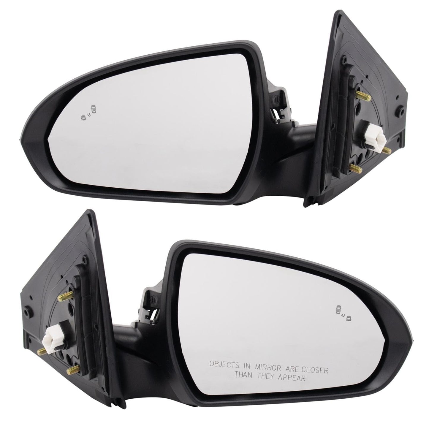 Retrovisor C/Sensor Punto Ciego S/Direccional 7 Pines. Hyundai Elantra 2017-2020