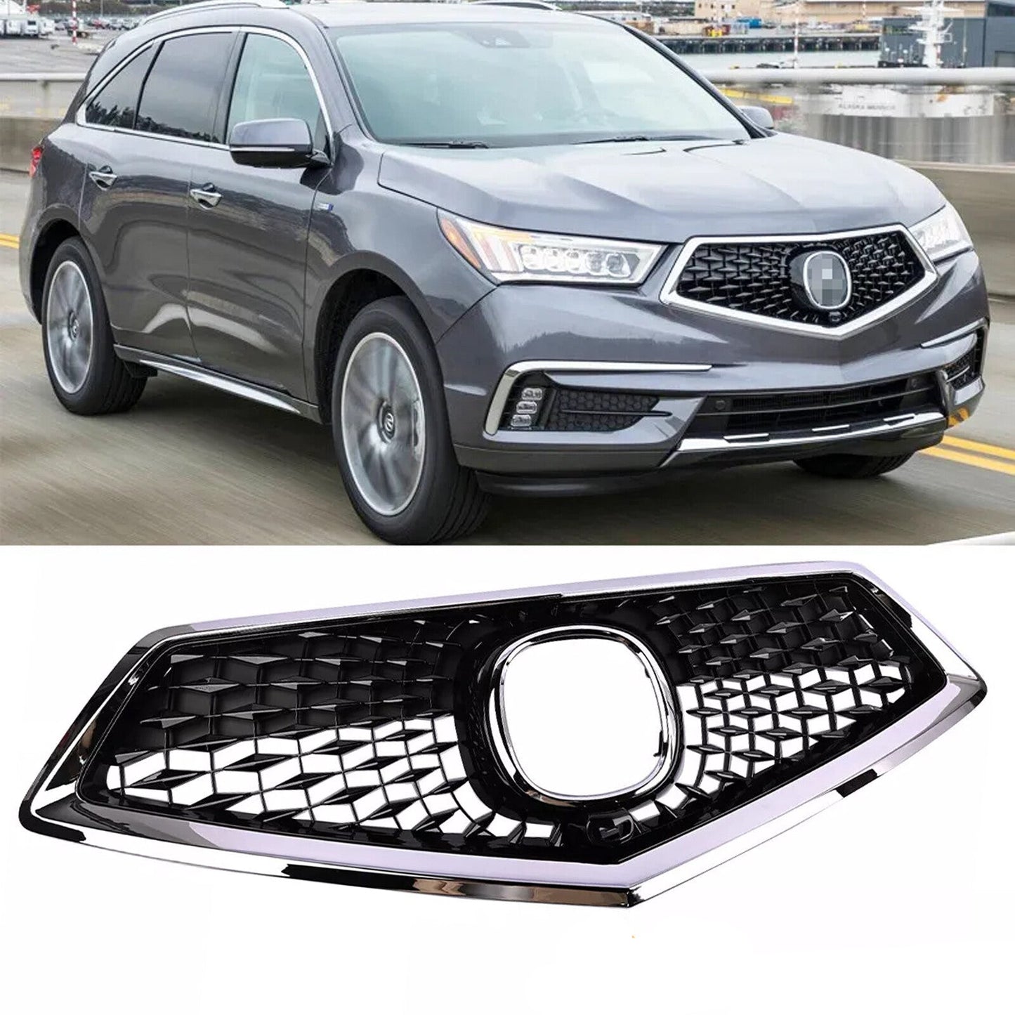 Parrilla Frontal S/A-Spec. Acura MDX 2017-2020