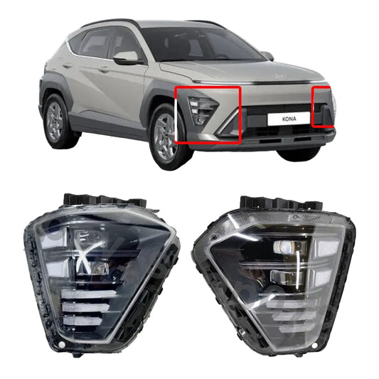 Faro Delantero Full LED. Hyundai Kona 2024-2026