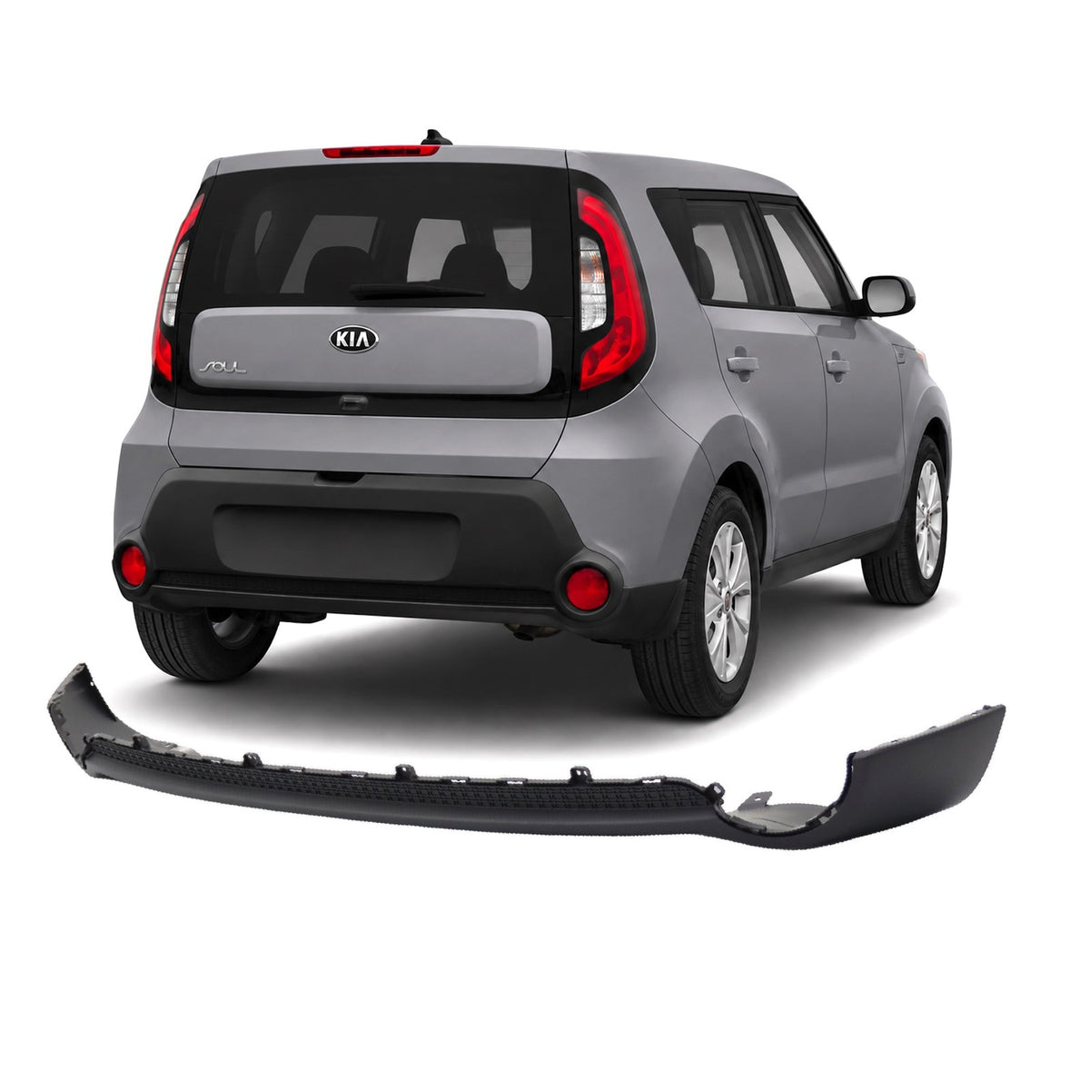 Defensa Trasera. KIA Soul 2014-2016