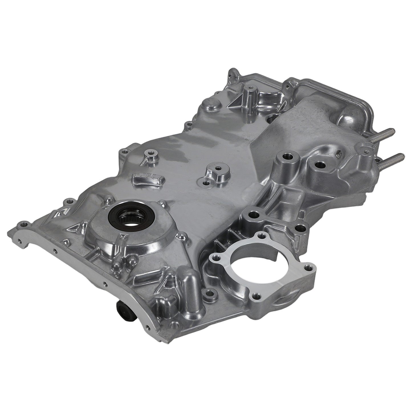 Carcasa frontal de distribución con bomba de aceite integrada. Mitsubishi Mirage / Mirage G4 2013-2015