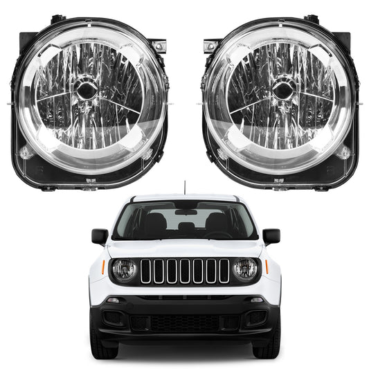Faros Delanteros. Jeep Renegade 2015-2018