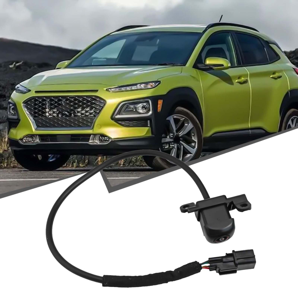 Cámara de Reversa. Hyundai Kona 2021-2023