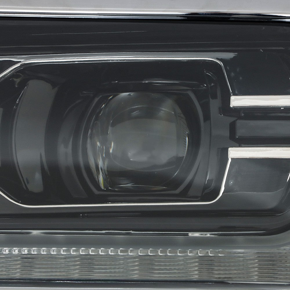 Faros Delanteros (Bisel Cromado). Chevrolet Silverado 1500 2016-2019
