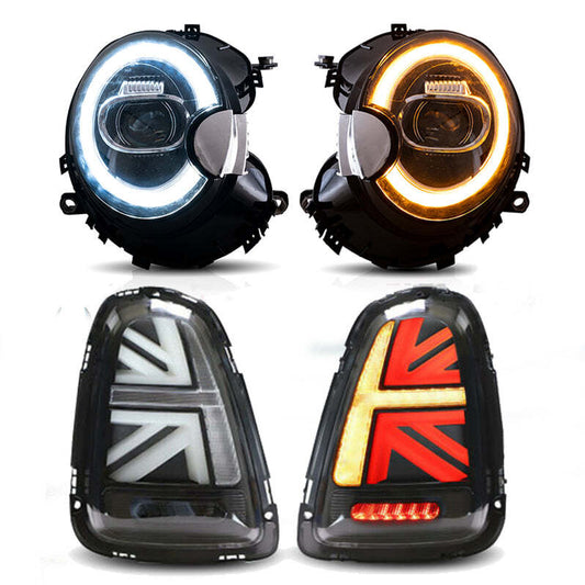 Faros Delanteros + Traseros LED DRL. Mini Cooper R56 R57 R58 R59