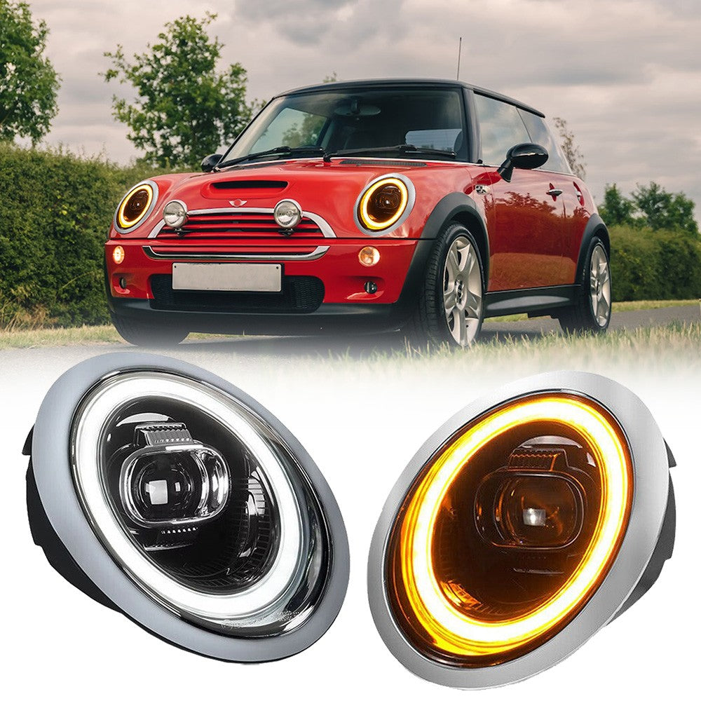 Faros Delanteros LED DRL. Mini Cooper R50 R52 R53 2002-2008