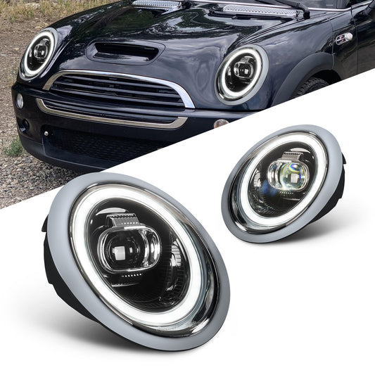 Faros Delanteros LED DRL. Mini Cooper R50 R52 R53 2002-2008