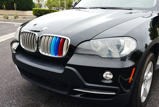 Molduras de inserción de rejilla de 3 colores M-Color. BMW X5 E70 / X6 E71