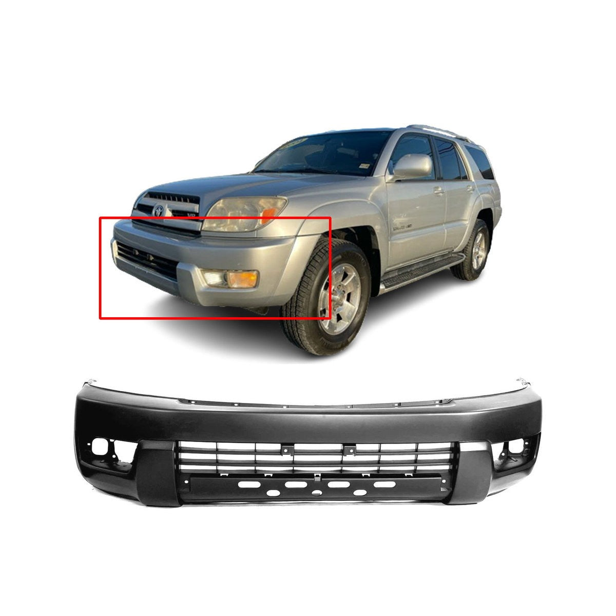 Defensa Delantera. Toyota 4Runner 2003-2005