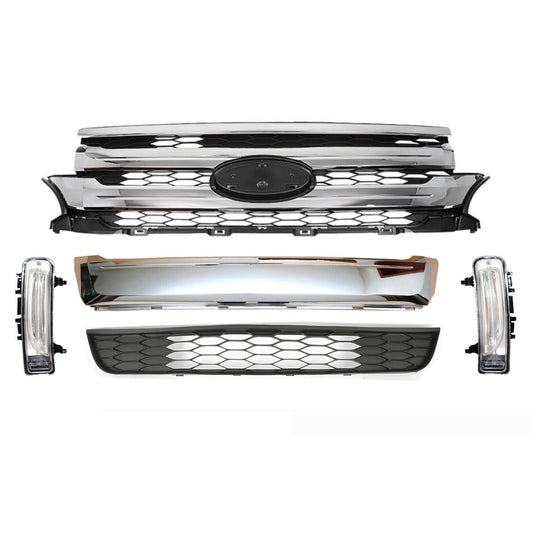 Parrilla Frontal (Set Completo). Ford Edge 2011-2014