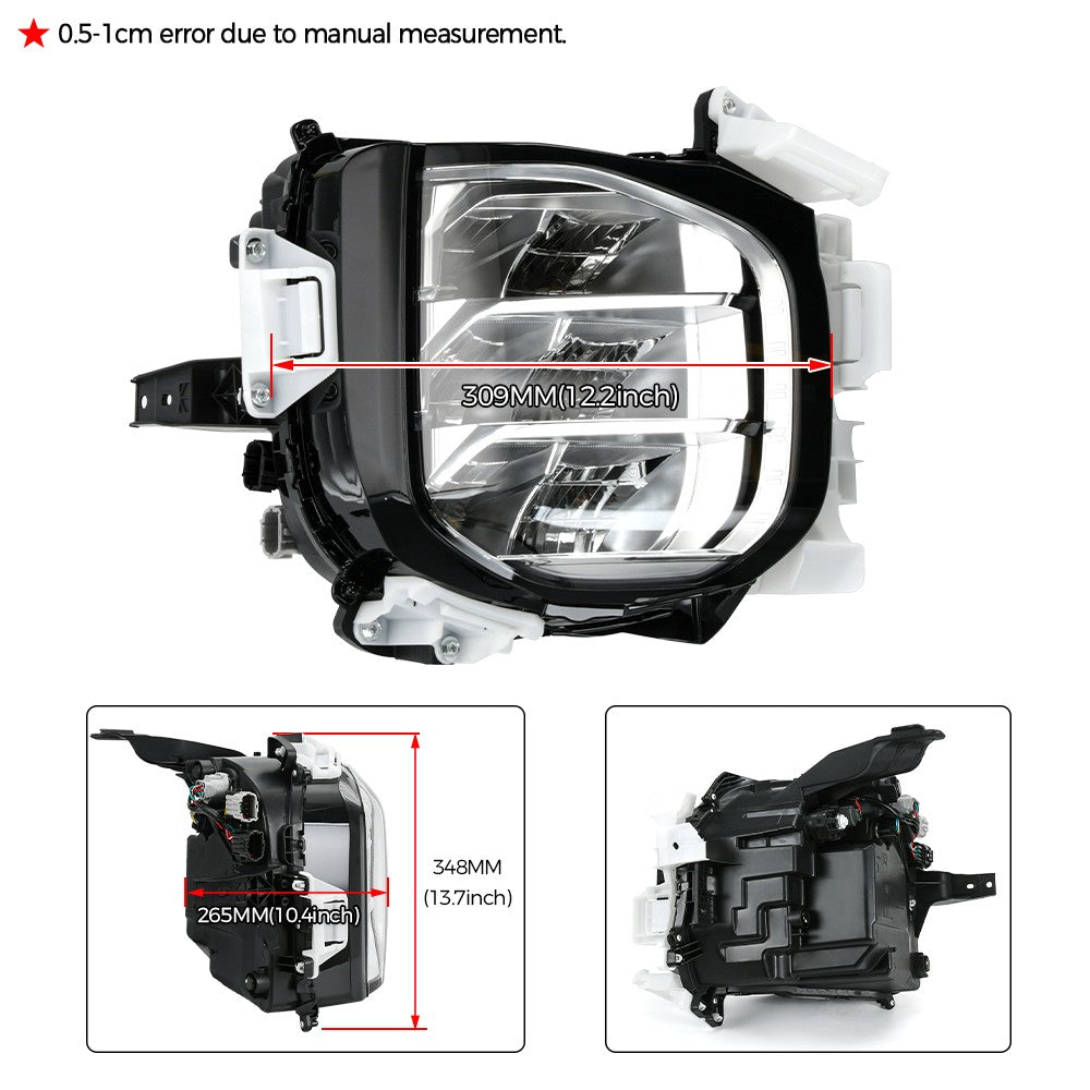 LED Headlights. Mitsubishi Outlander 2021-2024