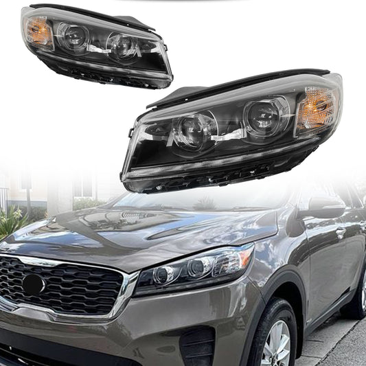 Faros Delanteros (Reflector Ambar). Kia Sorento 2019-2020