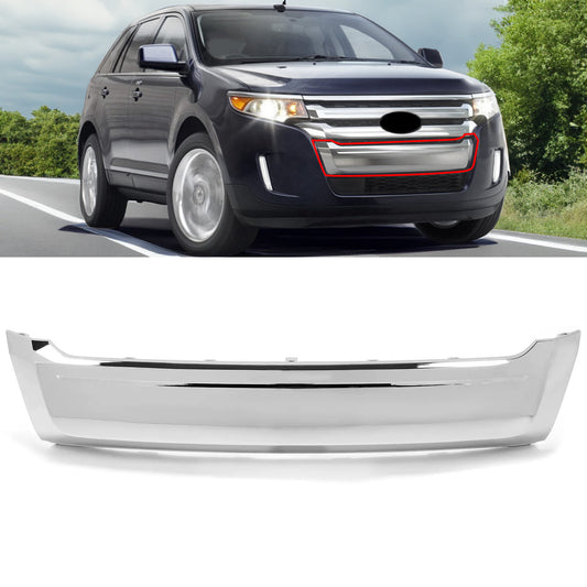 Moldura Inferior cromada de Defensa Delantera. Ford Edge 2011-2014