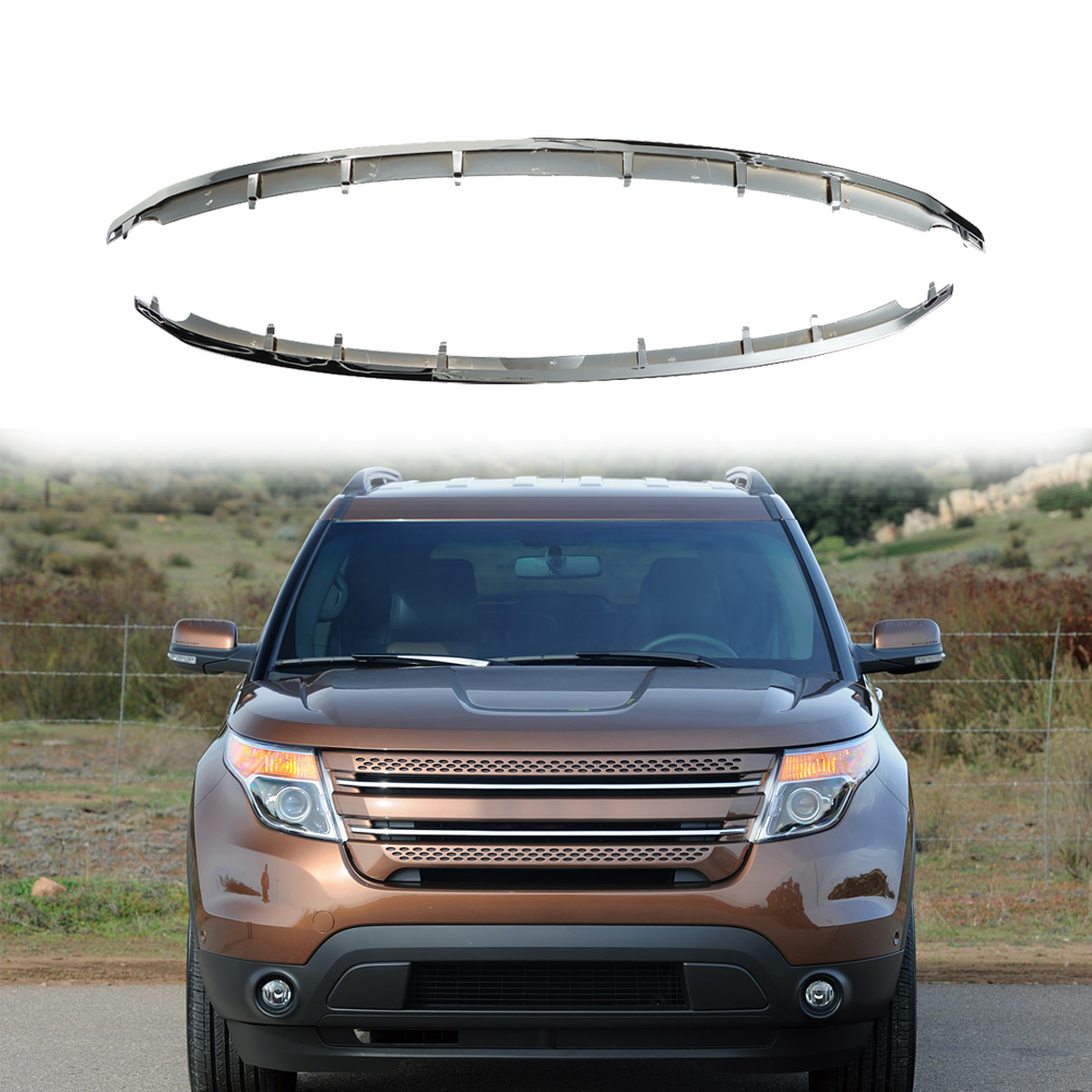 Moldura Cromada de Parrilla Frontal. Ford Explorer 2011-2015
