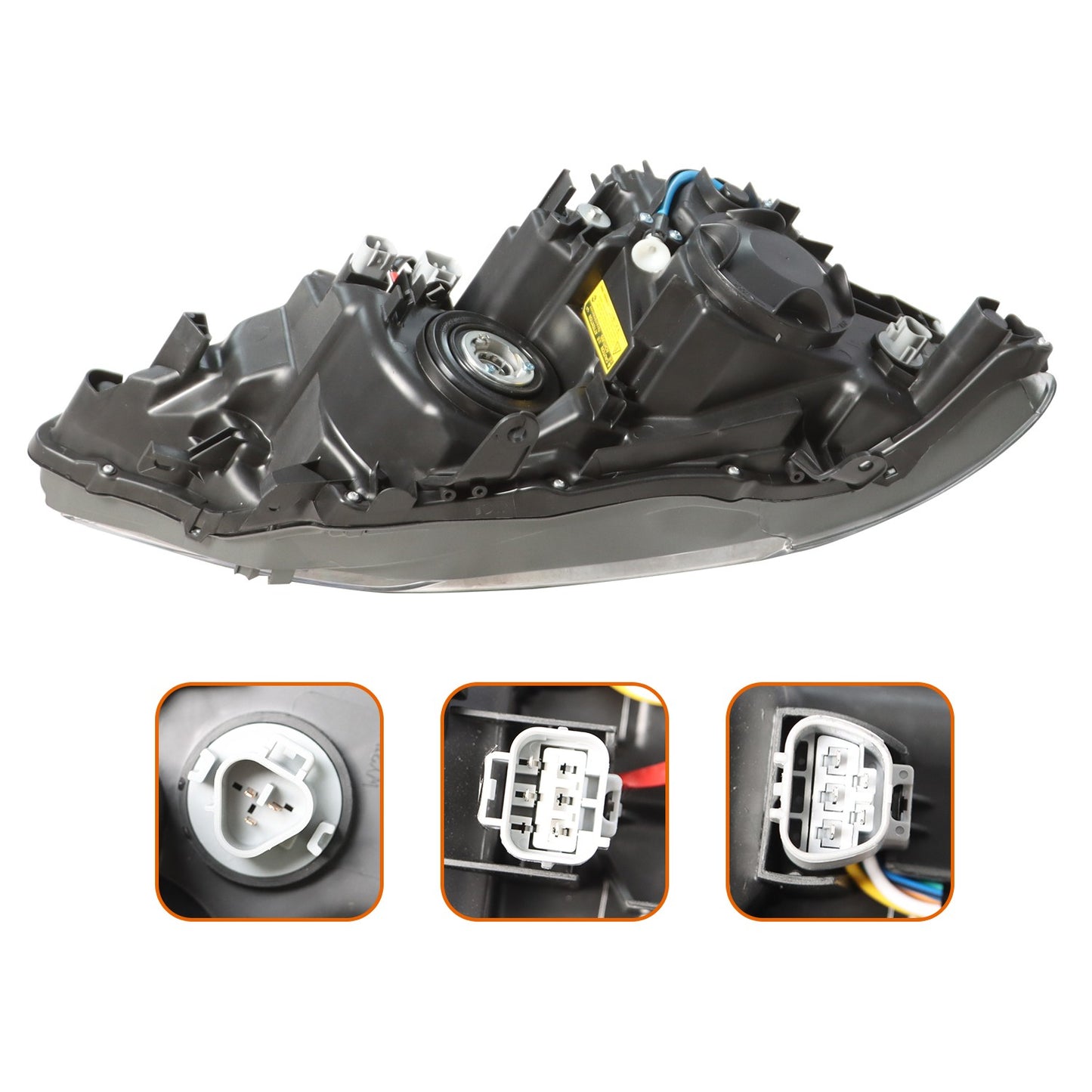 Headlights Without AFS. Lexus RX350 RX450H 2013-2015