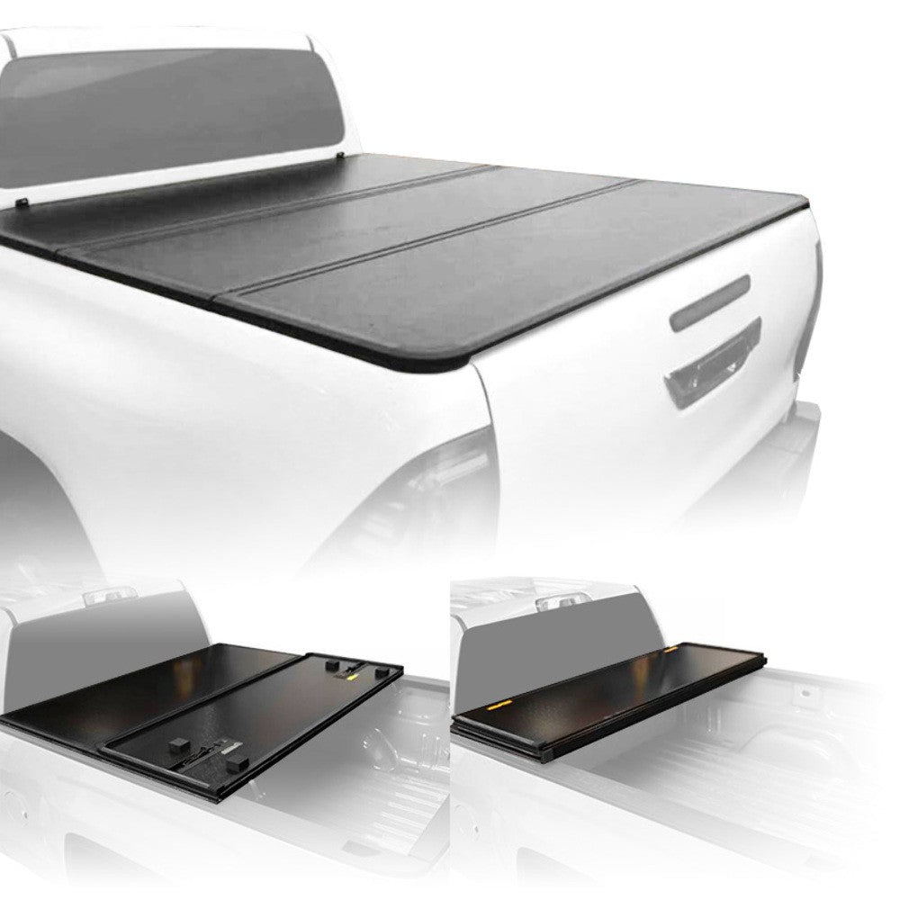 Foldable Rear Bed Cover. Peugeot Landtrek 2020-2023