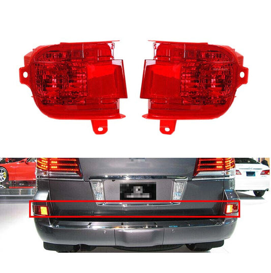 Reflectores Defensa Trasera. Lexus LX570 2012-2015
