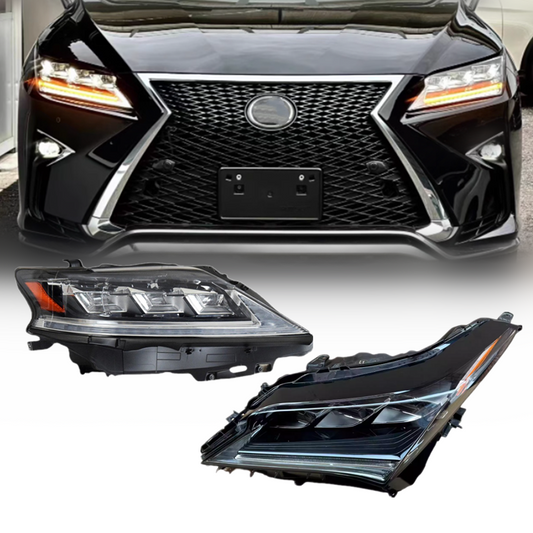 Faros Delanteros Triple Haz. Lexus RX300 RX450h 2016-2019