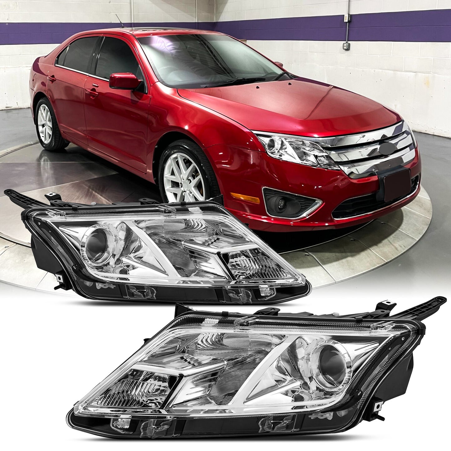 Faros Delanteros. Ford Fusion 2010-2012