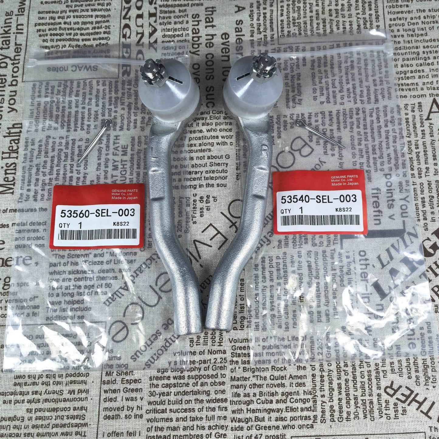 Outer Tie Rod Ends. Honda Fit 2002-2008