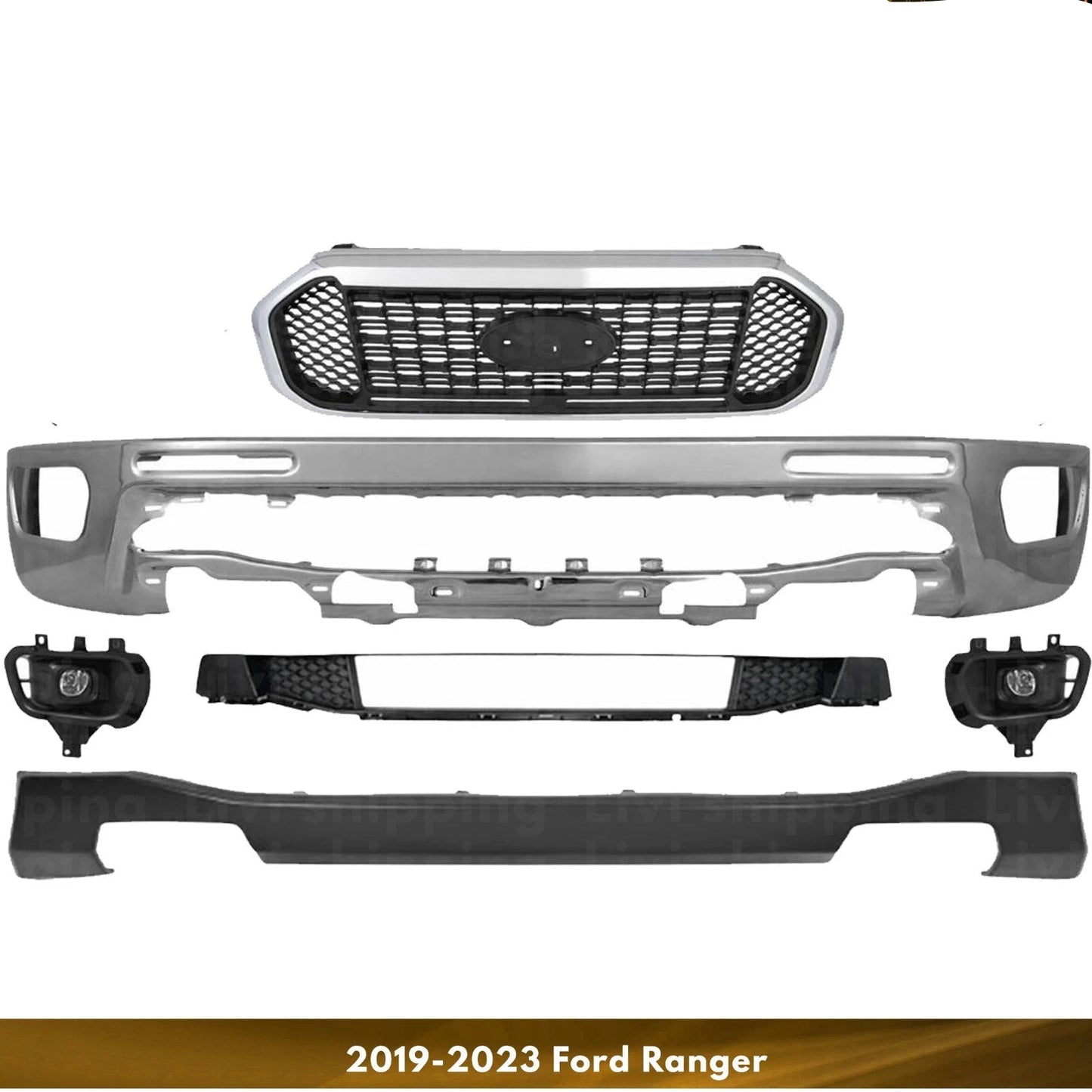 Defensa Delantera Completa. Ford Ranger 2019-2023