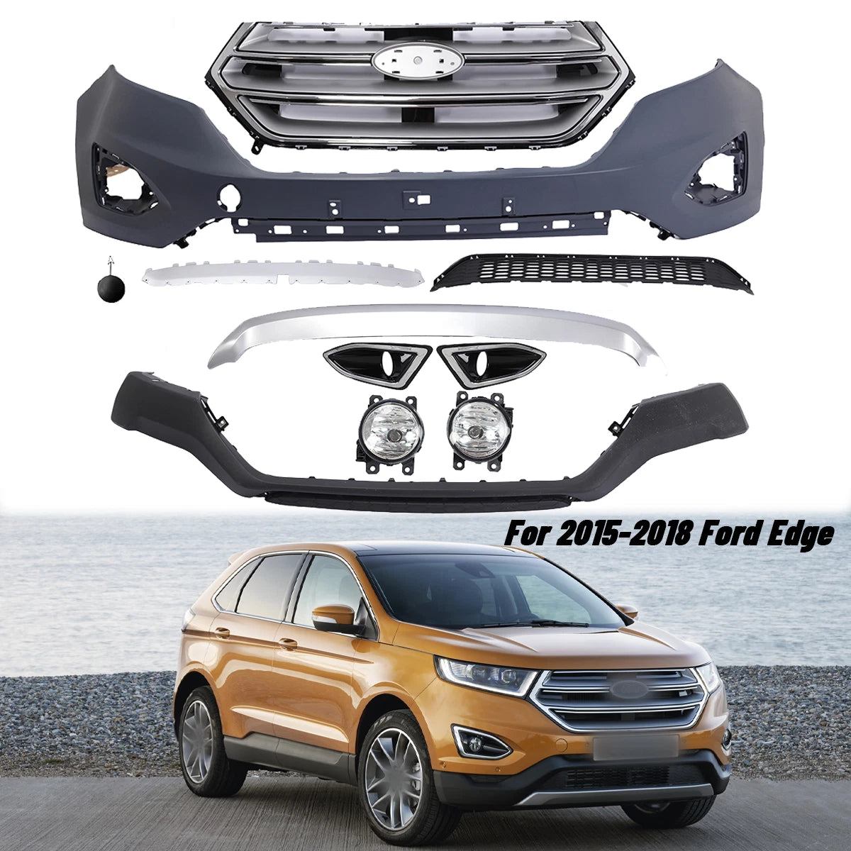 Defensa Delantera. Ford Edge 2015-2018