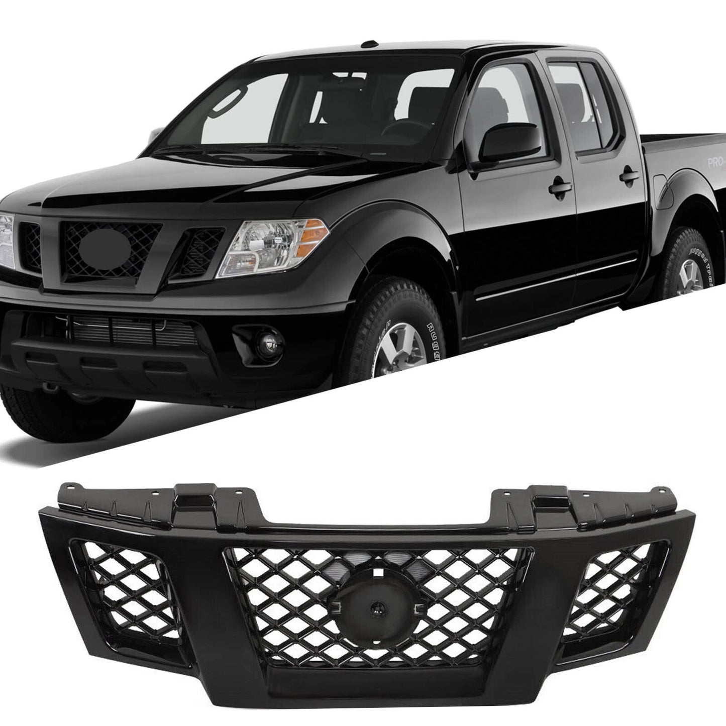 Parrilla Frontal. Nissan Frontier NP300 2009-2021
