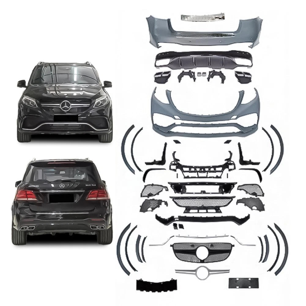 Body Kit estilo AMG. Mercedes Benz GLE W166 2015-2019