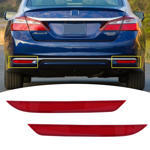 Reflectores Defensa Trasera. Honda Accord 2016-2017