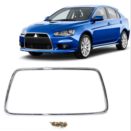 Moldura Cromada de Parrilla Frontal. Mitsubishi Lancer 2008-2015