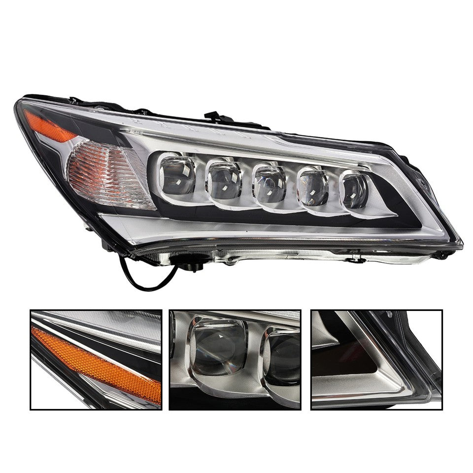 Faros Delanteros LED. Acura MDX 2014-2016