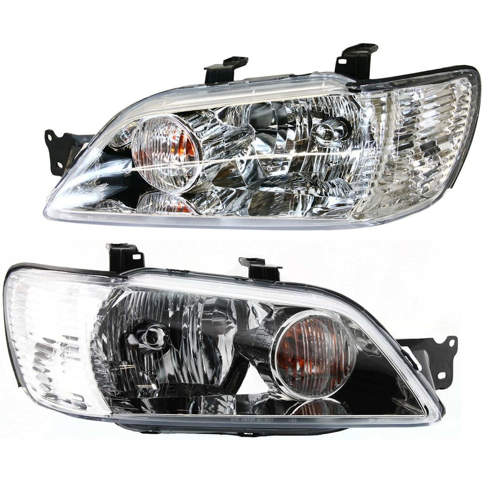 Faros Delanteros. Mitsubishi Lancer 2002-2003