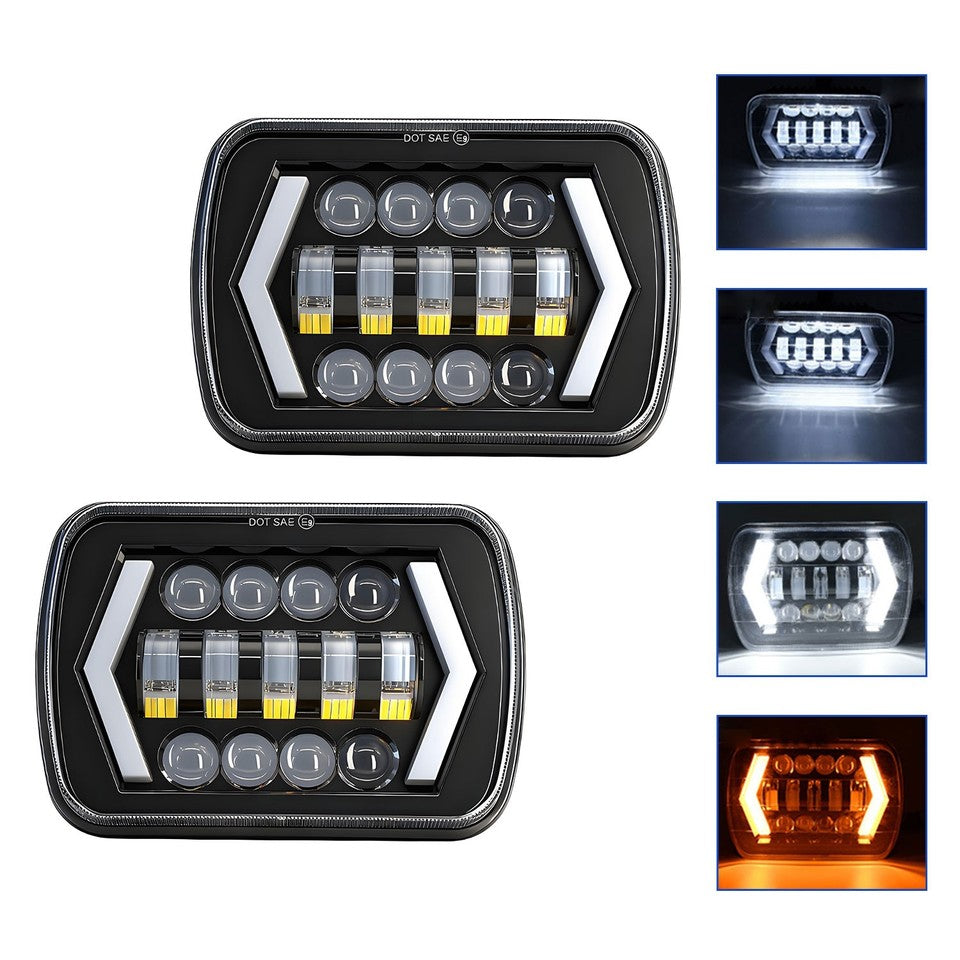 Faros Delanteros LED. Ford F-650 F-750 2000-2015
