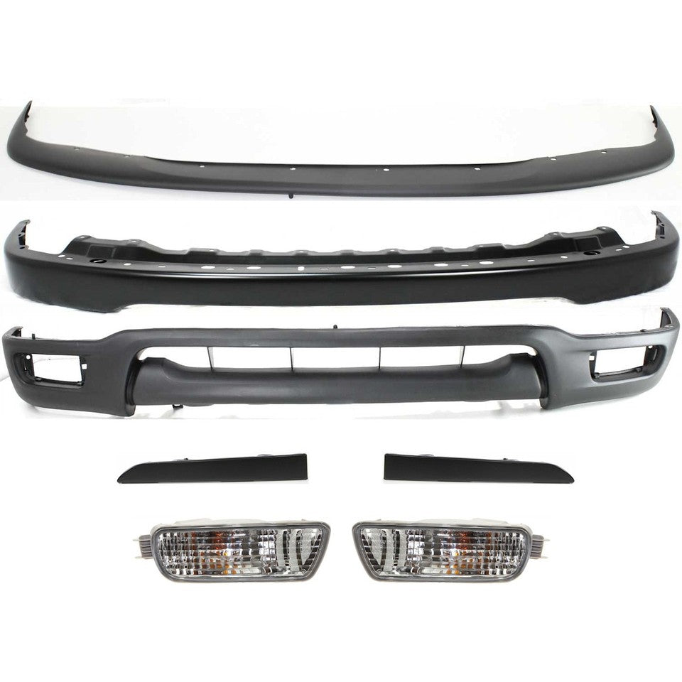 Front Bumper. Toyota Tacoma 2001-2004