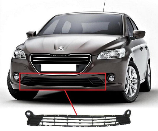Parrilla Inferior Defensa Delantera. Peugeot 301 2013-2017