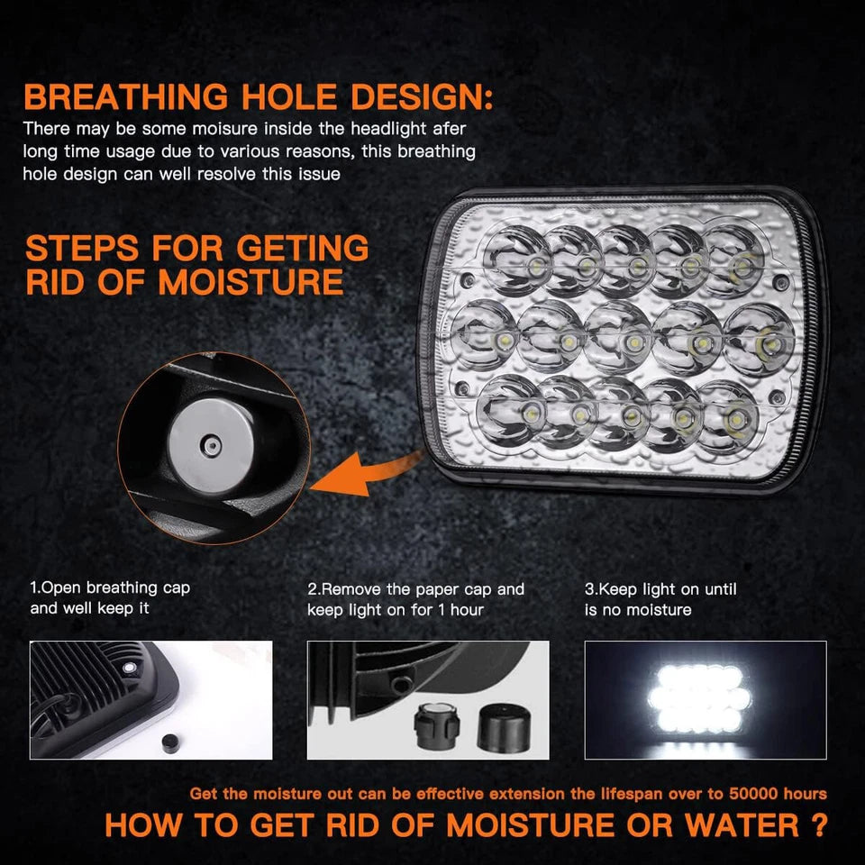 Faros Delanteros LED. Ford F-650 F-750 2000-2015