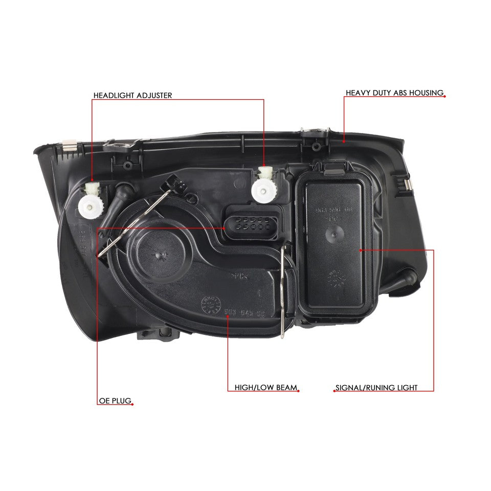 Faros Delanteros. Volkswagen Jetta 1999-2005