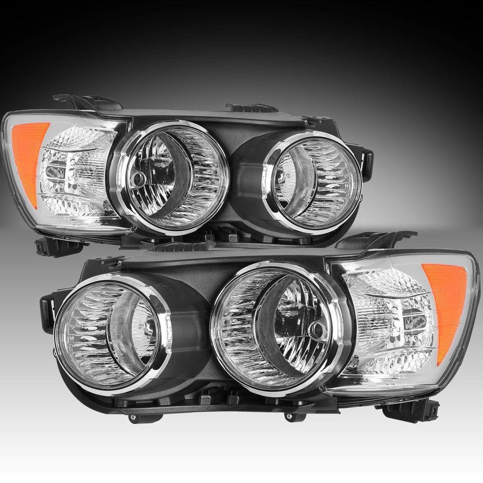 Headlights. Chevrolet Sonic 2012-2016