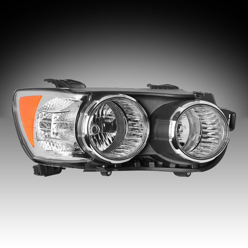 Headlights. Chevrolet Sonic 2012-2016