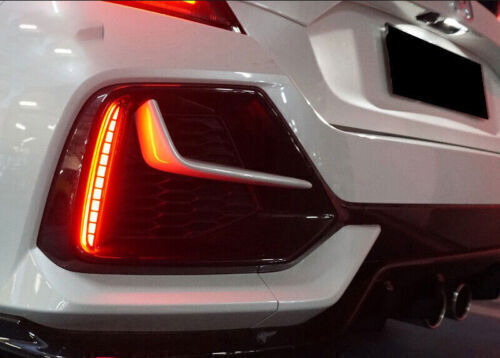 Luces LED Defensa Trasera. Honda Civic Type R 2017-2021