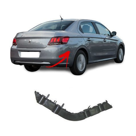 Brackets Defensa Trasera. Peugeot 301 2013-2021