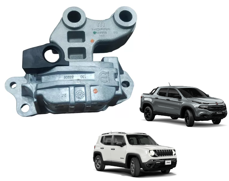 Bases de Motor 1.8L - Transmisión AT6 (Originales). Jeep Renegade 2015-2023