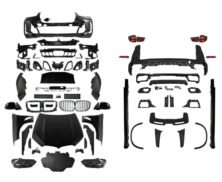 Body Kit Actualización a 2023+ estilo G05 M-Tech. BMW X5 E70 2008-2013